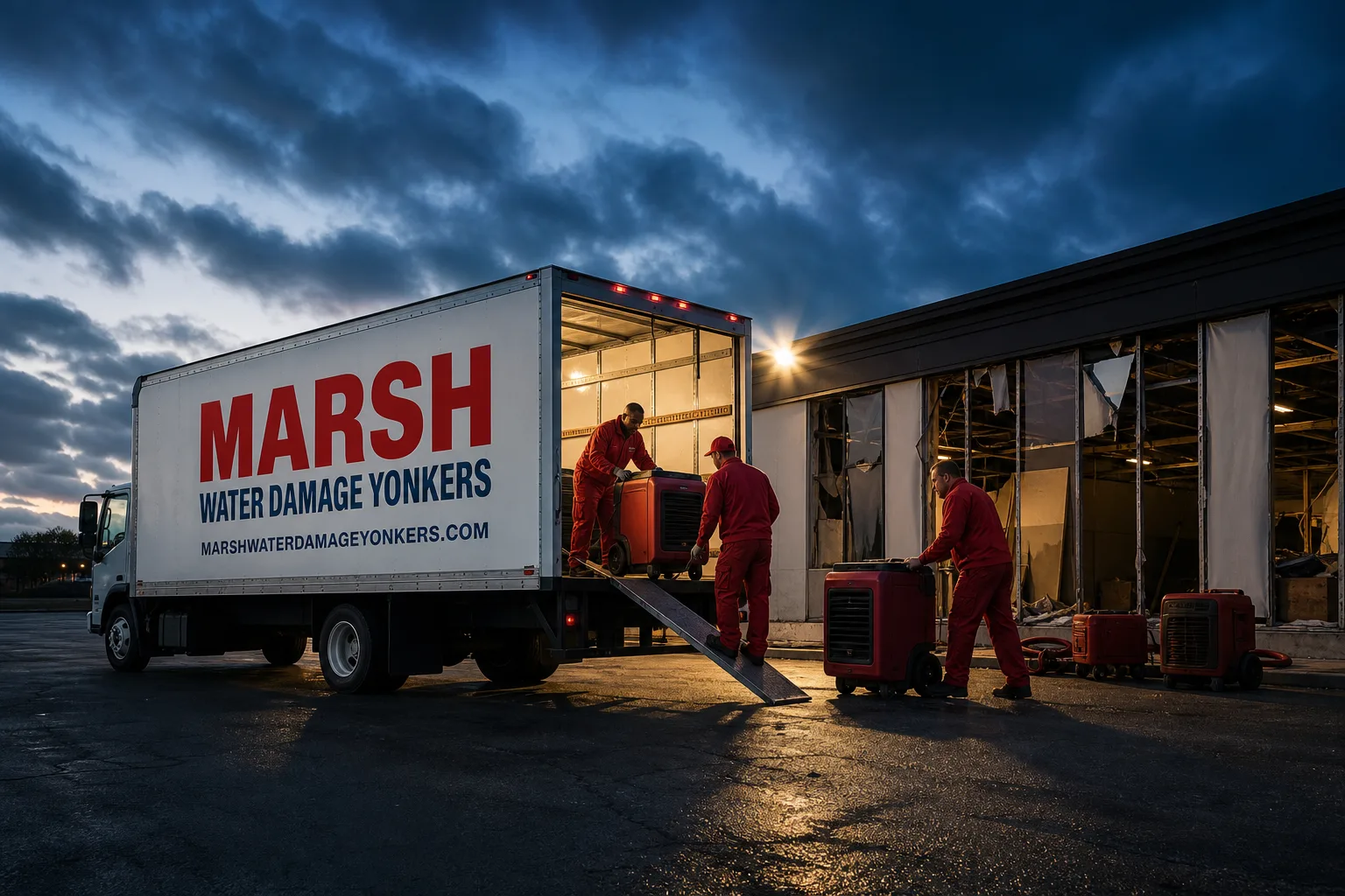 Marsh Water Damage Yonkers damage restoration team